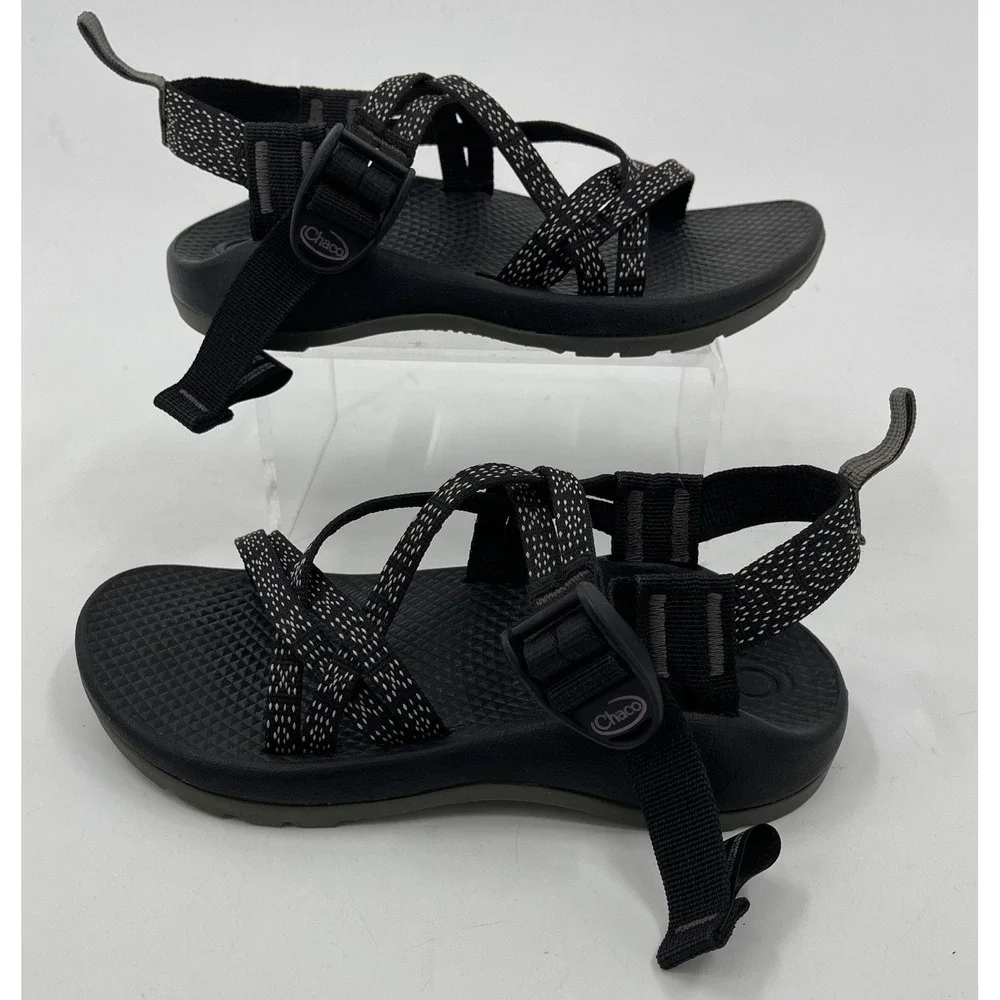 CHACO ZX1 Kids Junior Sz 1 Hugs & Kisses Ankle Strap Sport Sandals Shoes J180152
